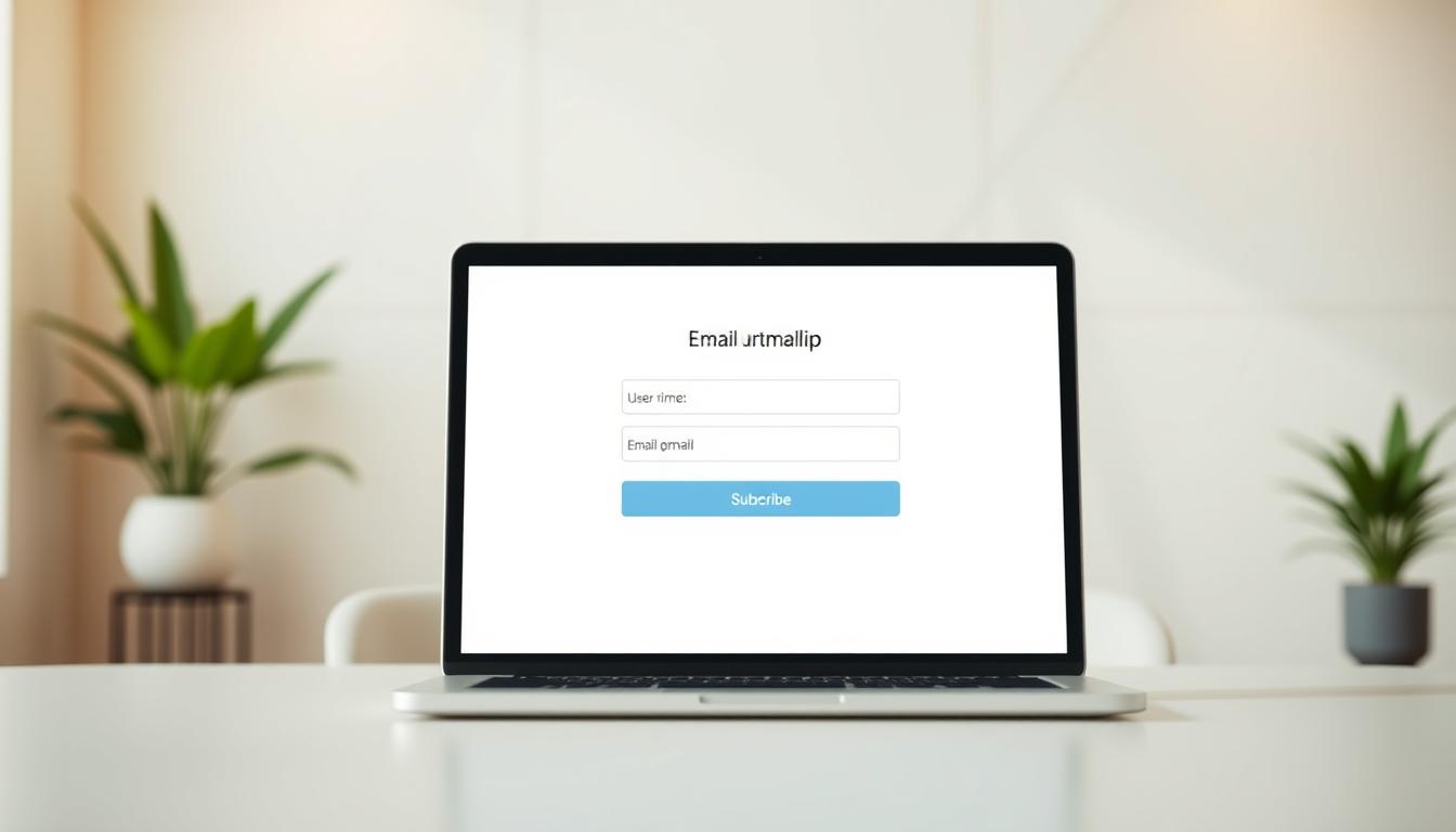 email signup form optimization